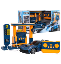 RC valdomas automobilis + degalinė