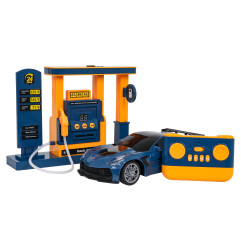RC valdomas automobilis + degalinė