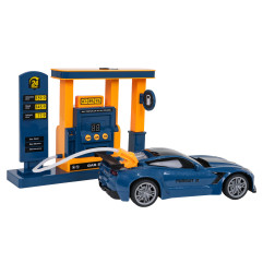 RC valdomas automobilis + degalinė