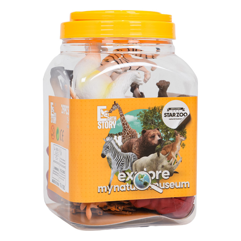 Laukinių gyvūnų rinkinys 29 vnt.