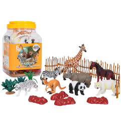 Laukinių gyvūnų rinkinys 29 vnt.