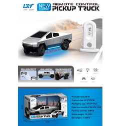RC valdomas Tesla Cybertruck + įkrovimo stotis