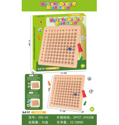 Mokomoji daugybos mokymosi lenta