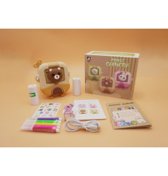 Teddy Bear Spausdinimo kamera
