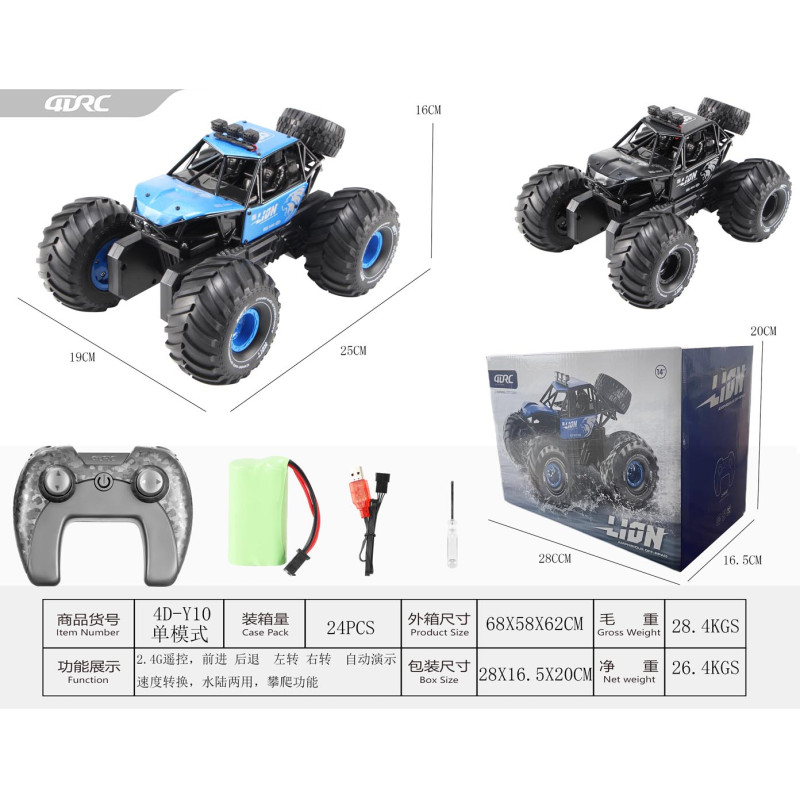 R / C transporto priemonė LION Black