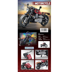 Motociklų kaladėlių rinkinys 469 vnt.