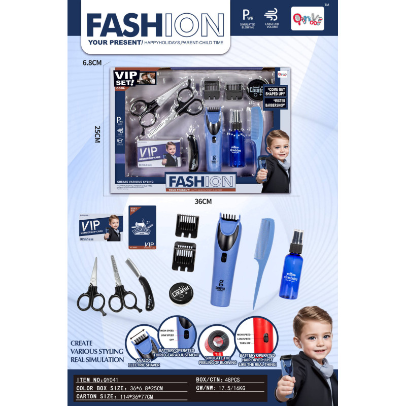 Mažasis "Barbera" rinkinys Mėlyna