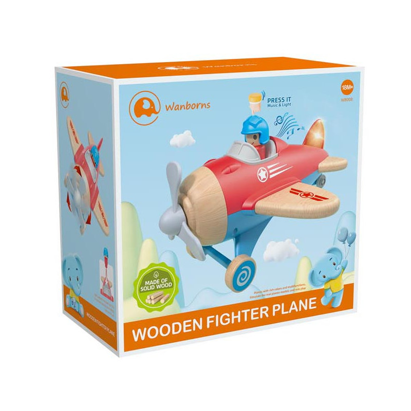 Medinis lėktuvas Mėlyna