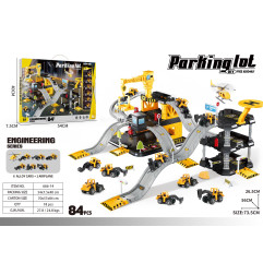 Daugiafunkcinė automobilių stovėjimo aikštelė + priedai