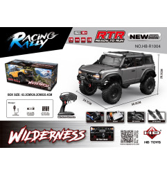 Automobilis R/C WILDERNESS 1:10 pilkos spalvos