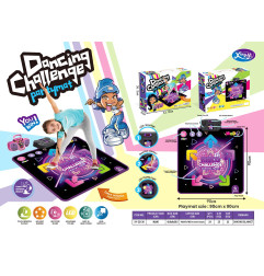 DISCO iššūkis Muzikinis kilimėlis