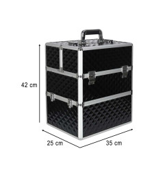 Kosmetikos dėklas organizatorius lagaminas XXL 3D