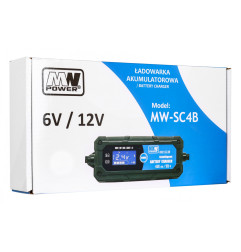AKUMULIATORIŲ PAKROVĖJAS SU LCD EKRANU 6V I 12V - 4