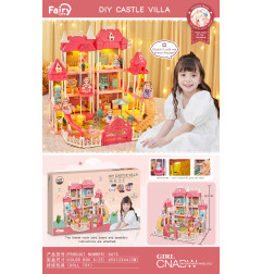 MEGA lėlių namelis ir priedai