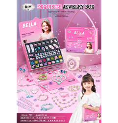 Karoliukų ir apyrankių gaminimo rinkinys + priedai