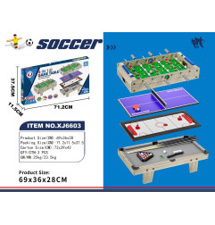 4in1 Gaming Table Table Version Gray