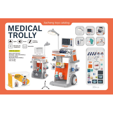 MEGA Gydytojo rinkinys + priedai