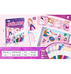 Princesių koliažas + priedai