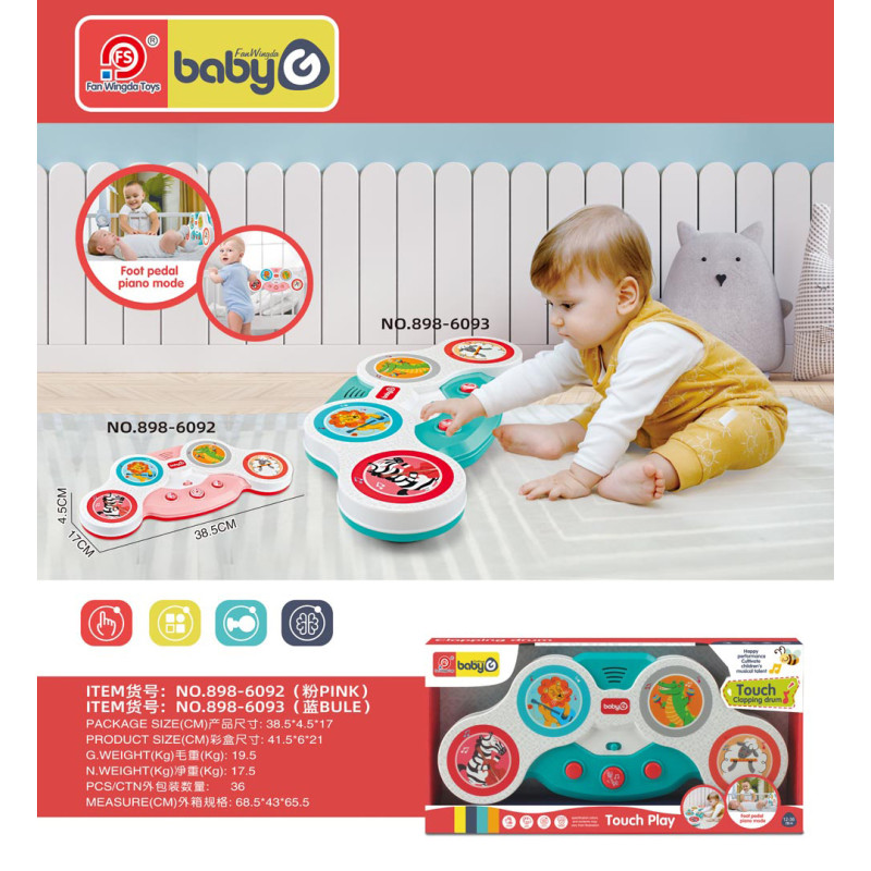 "Touch Percussion" jauniausiems