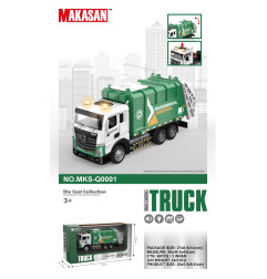 Metalinis šiukšliavežis su šviesos funkcija