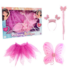 Mažosios princesės drugelių ir sparnų rinkinys