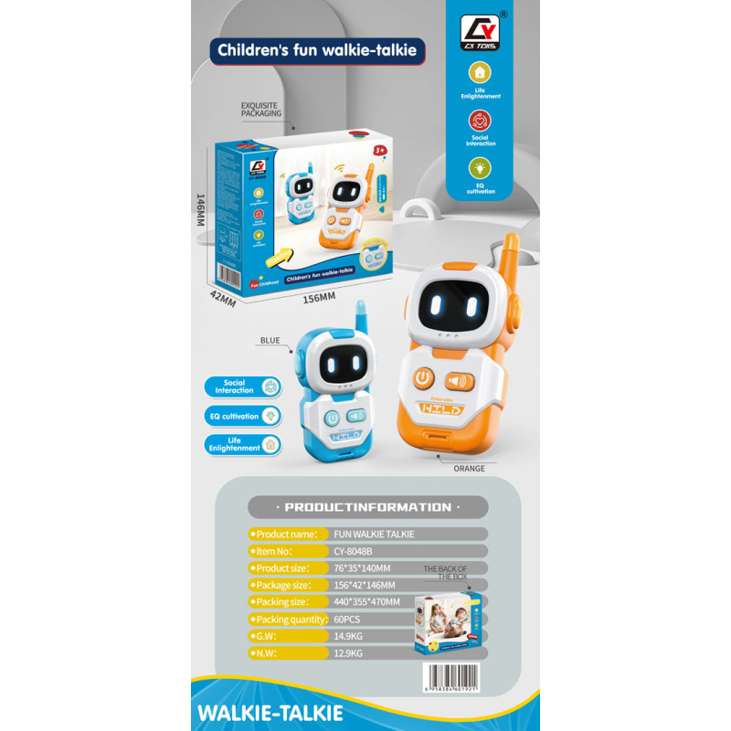 "Walkie-Talkie" robotų rinkinys