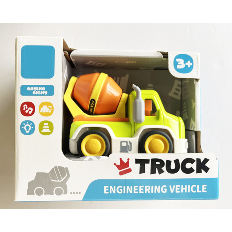 Betono maišyklės automobilis su garso ir šviesos funkcija