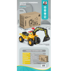 Važinėjimasis su jauniausiu ekskavatoriumi