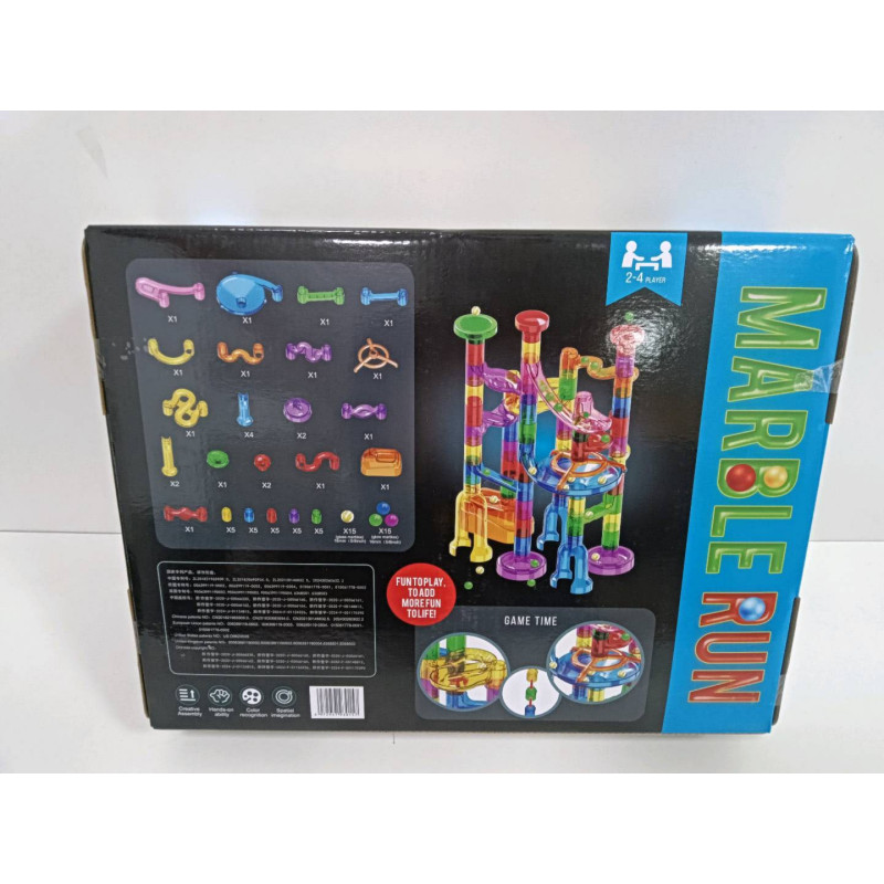 Tamsoje šviečiantis kamuoliukų takelis 72vnt.