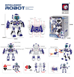 A08 Daugiafunkcinis robotas su šaudymo funkcija