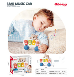 Mažasis meškiukas pianinas jauniausiems