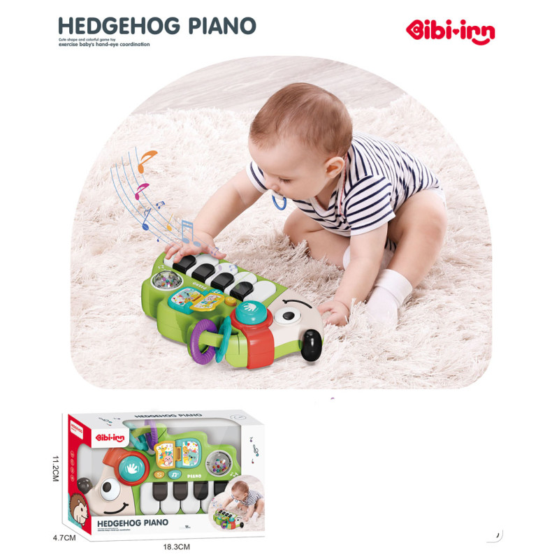 Ežiukas pianinas jauniausiems