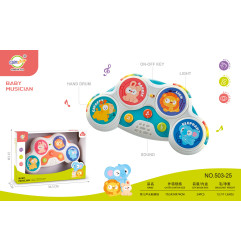 Prisilietimas prie perkusijos jauniausiems gyvūnams