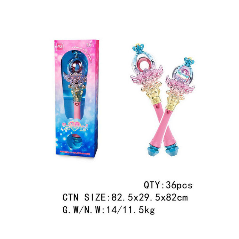 Magiška lazdelė su šviesos ir garso funkcija