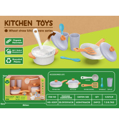 Puodų rinkinys iš ekologiškų medžiagų