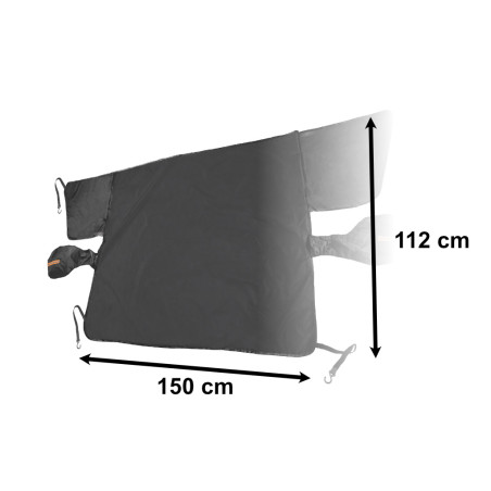 Antifrizo priekinio stiklo dangtelis magnetinis automobilio skėtis nuo saulės