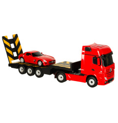 Nuotoliniu būdu valdomas automobilis Rastar 74920 Mercedes-Benz Actros 1:26 raudonas