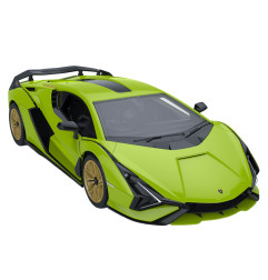Rastar 97400 Lamborghini Sian nuotolinio valdymo automobilis 1:18 surinkimo rinkinys