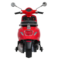 Vaikiškas elektrinis motoroleris Vespa Roma, Raudonas