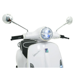 Vaikiškas elektrinis motoroleris Vespa Roma, Baltas