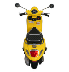 Vaikiškas elektrinis motoroleris Vespa Roma, Geltonas