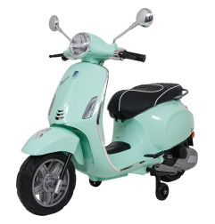 Vaikiškas elektrinis motoroleris Vespa Roma, Žalias
