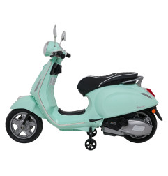 Vaikiškas elektrinis motoroleris Vespa Roma, Žalias