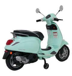 Vaikiškas elektrinis motoroleris Vespa Roma, Žalias
