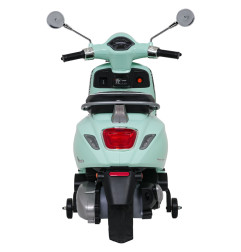 Vaikiškas elektrinis motoroleris Vespa Roma, Žalias