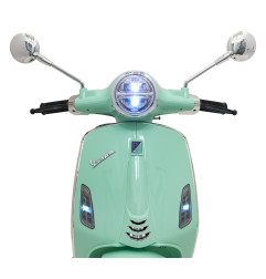 Vaikiškas elektrinis motoroleris Vespa Roma, Žalias