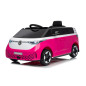 Volkswagen ID BUZZ Rožinė transporto priemonė Volkswagen ID BUZZ Rožinė transporto priemonė