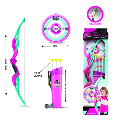 Rožinis lankininko rinkinys ir priedai