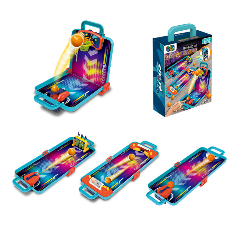 4in1 arkadinių stalo žaidimų rinkinys