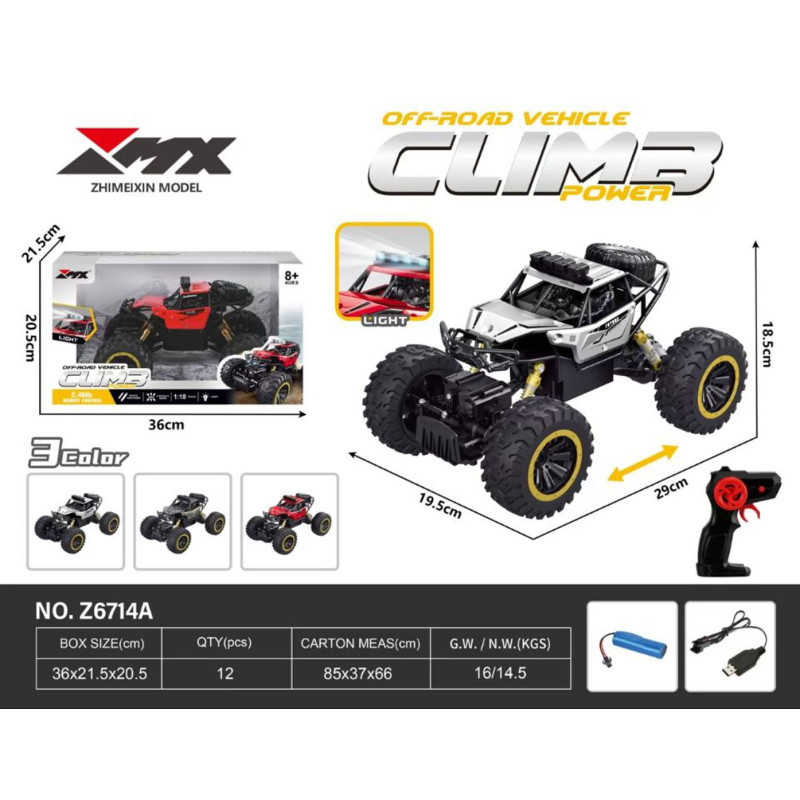 Vikšrinis vikšras R/C 1:18 CLIMB POWER